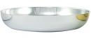 #622 MED ROUND DESIGN DISH SILVER EACH 